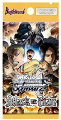 Weiss Schwarz Attack on Titan Vol. 2 Booster Pack